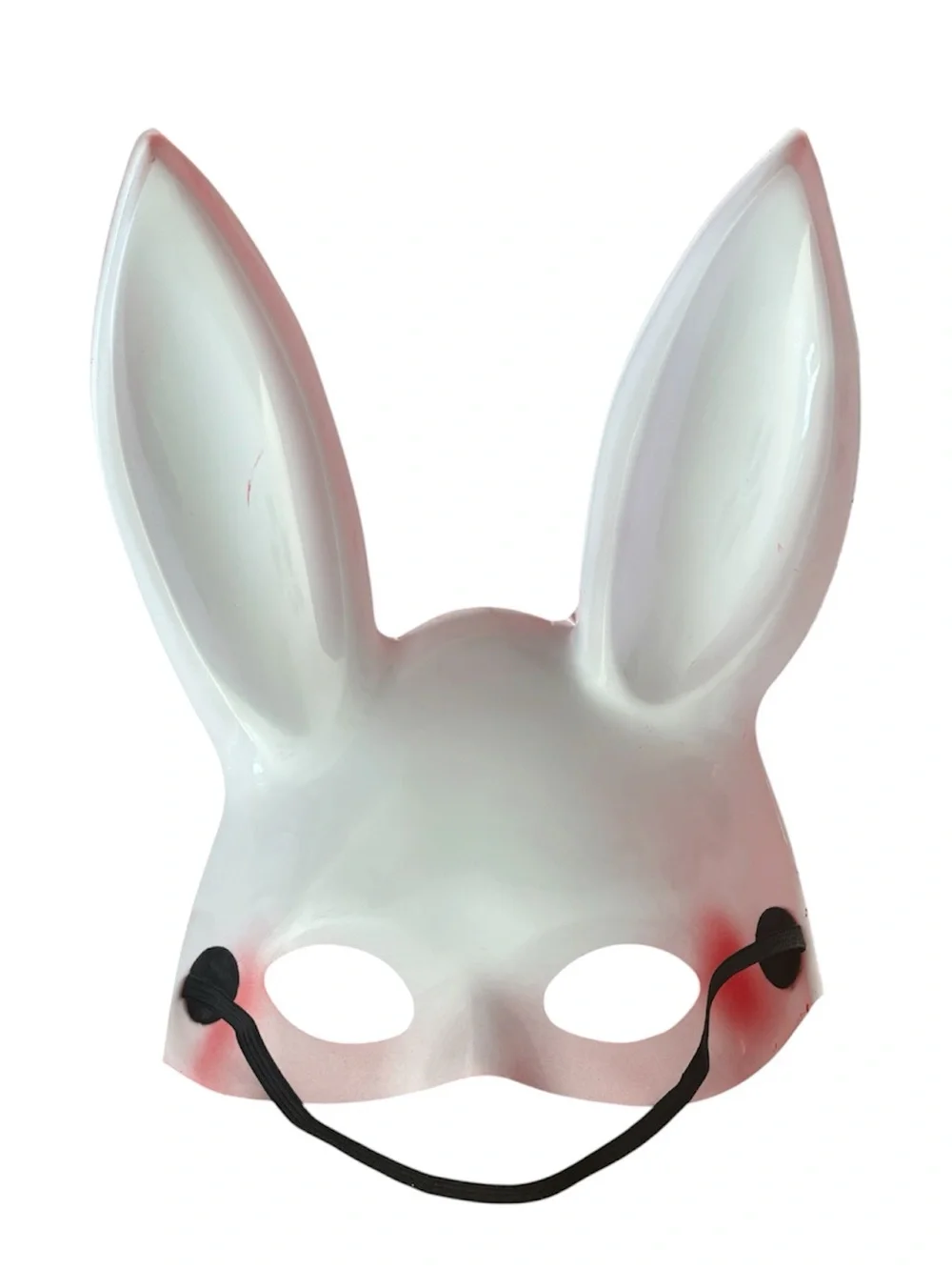 Stand Out at Your Next Event: Glossy Red Bunny Masquerade Mask